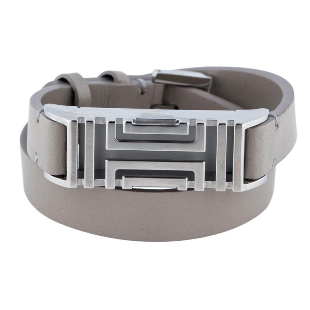 Tory Burch Silver Wrap Around Fitbit Bracelet